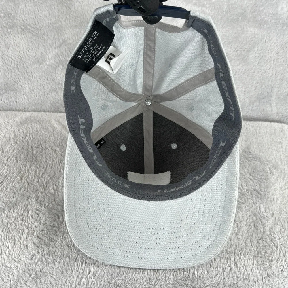 TravisMathew Eagle Springs Golf Snapback Hat Gray California Country Club Cap